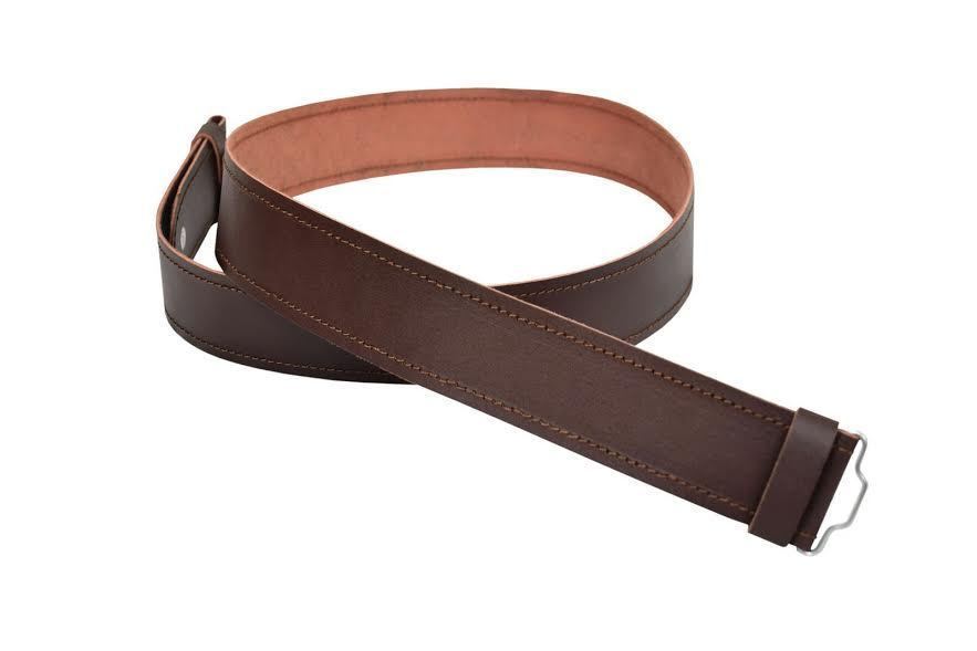 2 1/4 Brown Leather Kilt Belt - Click Image to Close